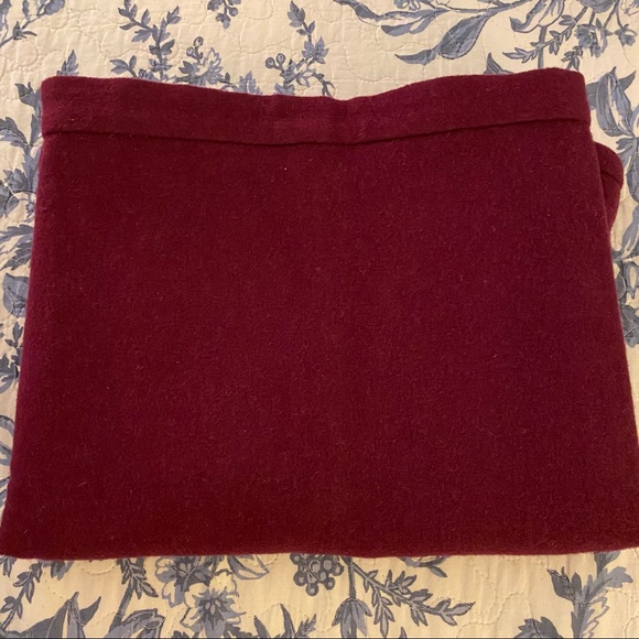 euc jcrew Double-notch wool mini skirt - Picture 2 of 4